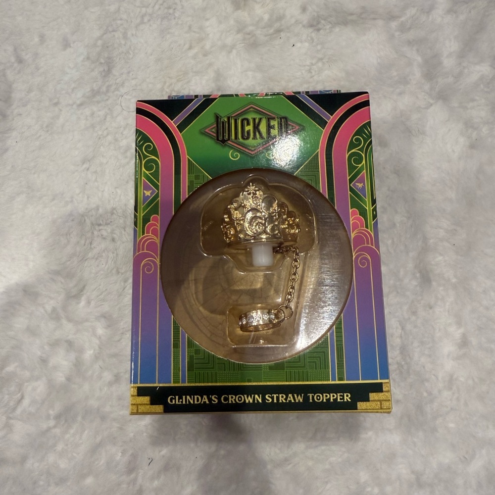 Wicked Glinda's Crown Straw Topper